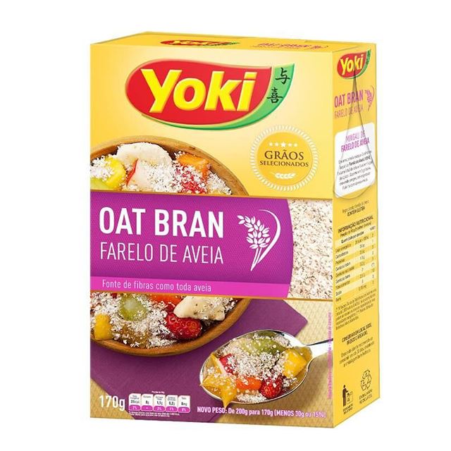 AVEIA YOKI FARELO OAT BRAN 170G (12)