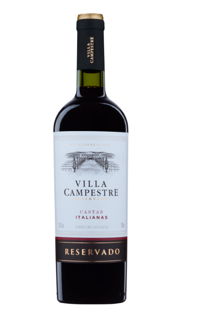 BEB VINHO VILLA CAMPESTRE TINTO SECO CASTAS ITALIANAS 750ML (6)