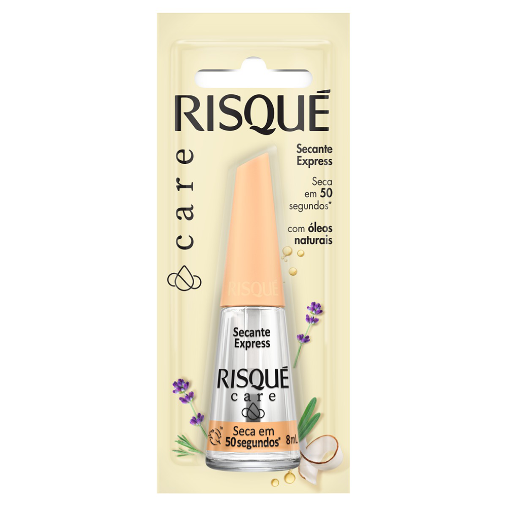 ESMALTE RISQUE BLISTER 8ML CARE SECANTE EXPRESS (144)