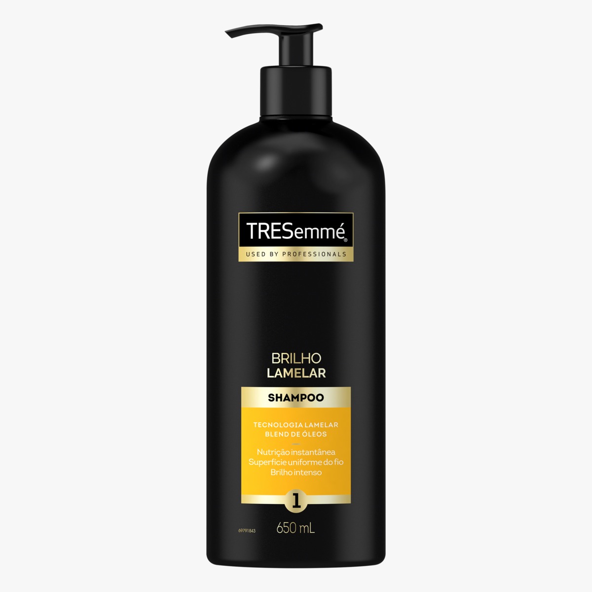 SHAMPOO TRESEMME 650ML BRILHO LAMELAR (12)