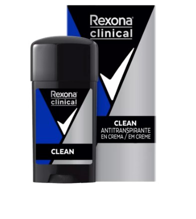 DES REXONA STICK 58G FEM CLINICAL CLEAN (12)