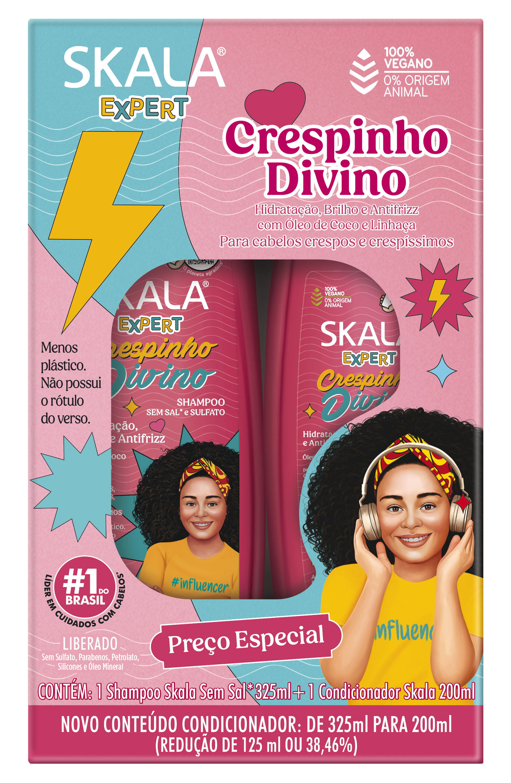 KIT SH+COND 325ML/200 ML SKALA CRESPINHO DIVINO (6)