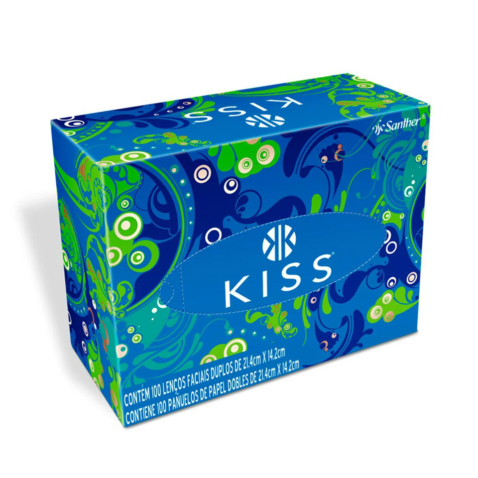 LENCO FACIAL KISS 100UN (30)