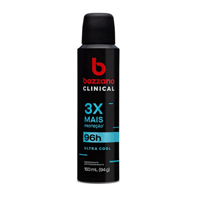 DES AERO BOZZANO 150ML MASC CLINICAL ULTRA COOL (12)