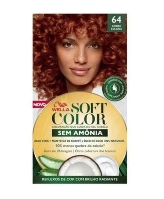 TINTURA SOFT COLORAMA 0064 COBRE ESC (12)