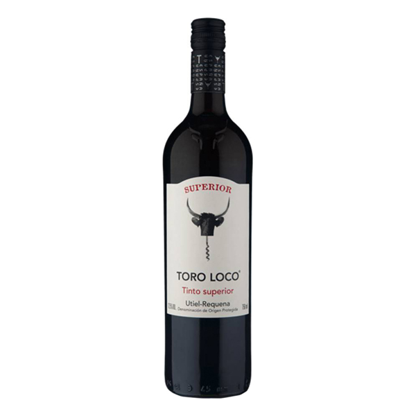 BEB VINHO TORO LOCO SUPERIOR DOP UTIEL REQUENA 750ML (6)