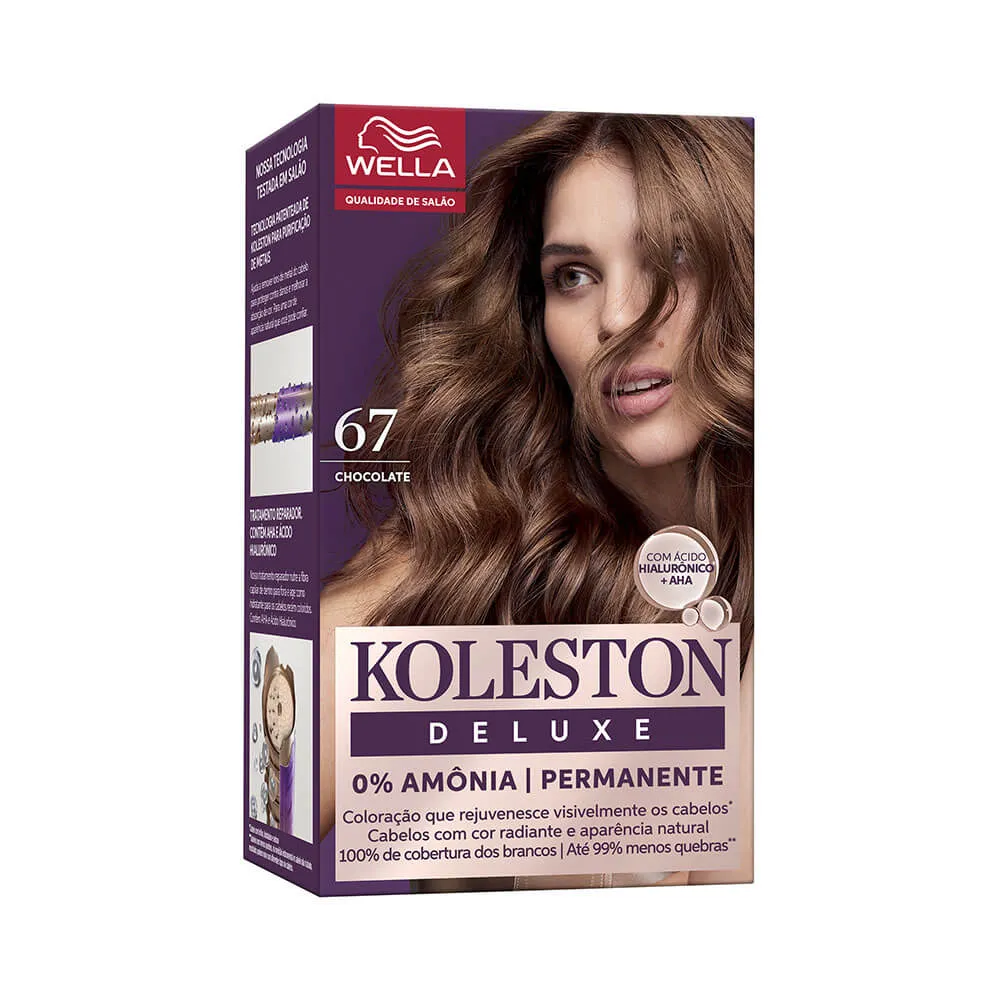 TINT KOLESTON DELUXE 0% AMONIA 6.7 CHOCOLATE (12)
