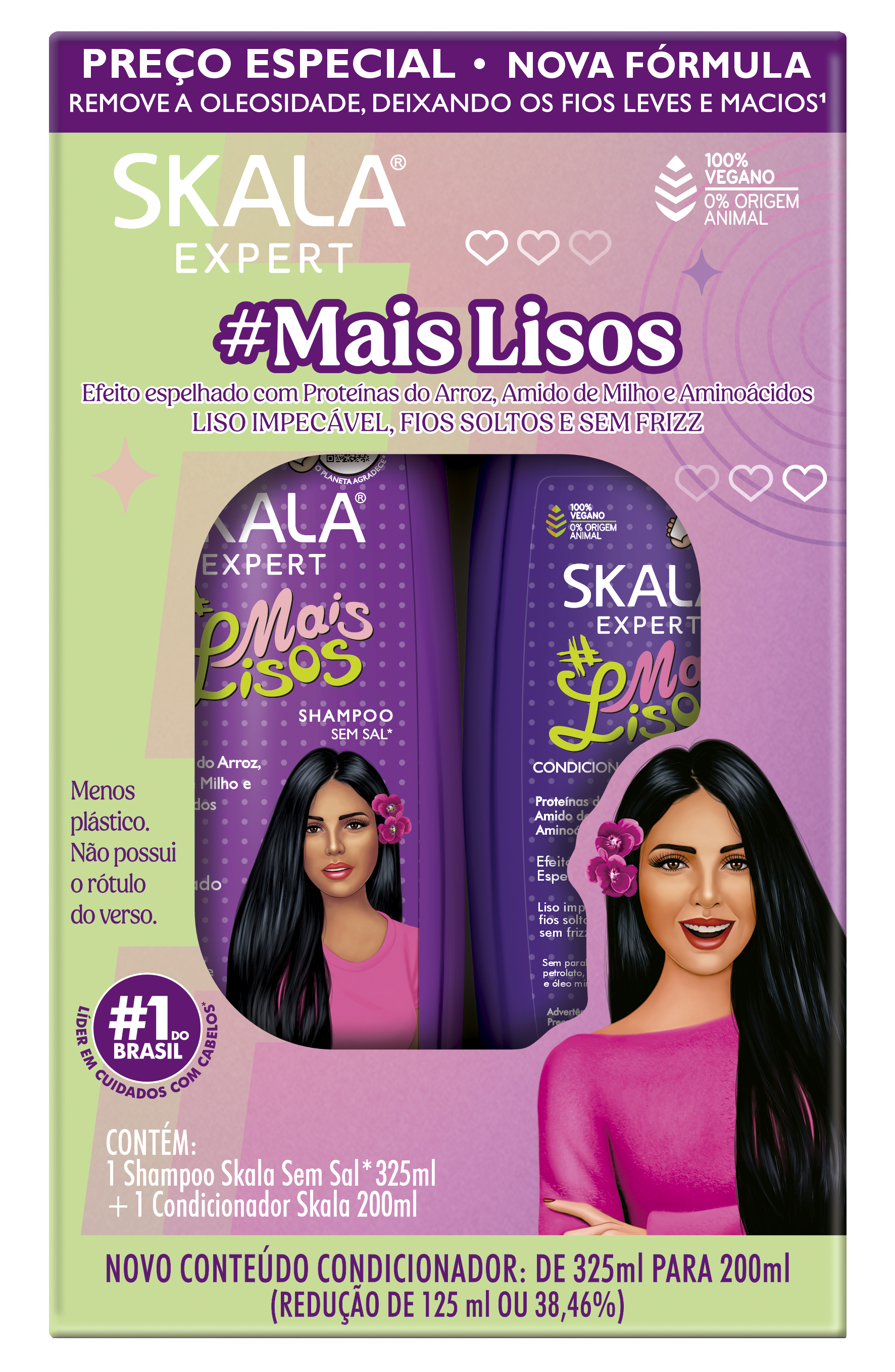 KIT SKALA SH+COND 325ML/200ML MAIS LISOS (6)