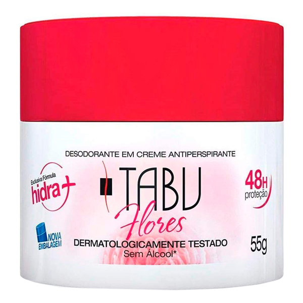 CREME TABU 55G FLORES (120)