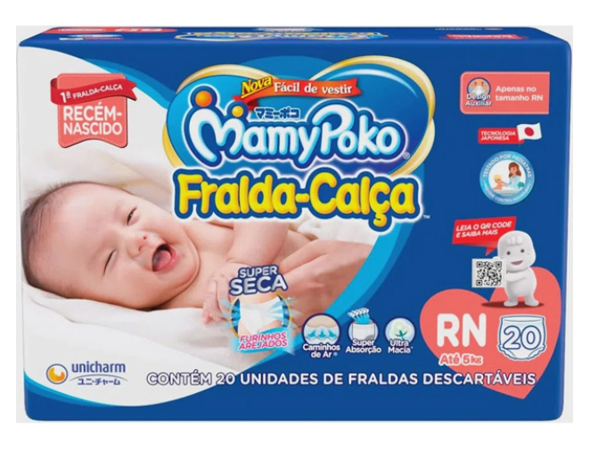 FRALDA MAMYPOKO CALCA REGULAR RN 20UN (4)
