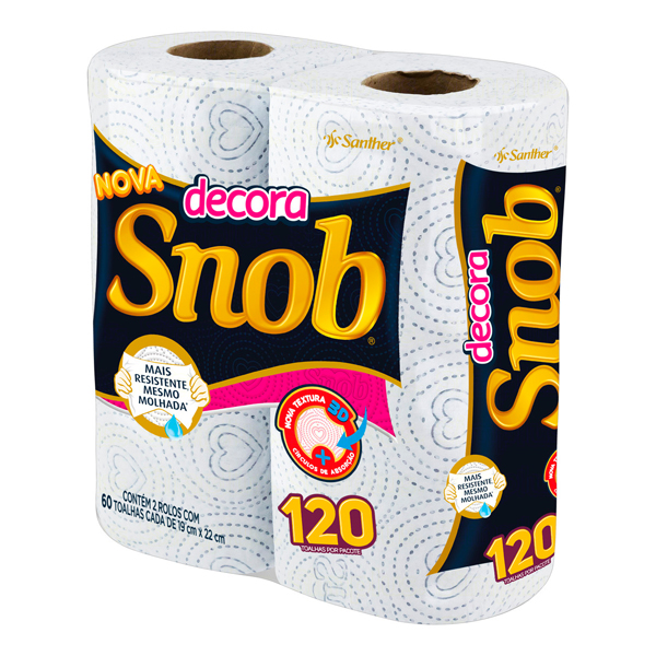 TOALHA PAPEL SNOB 2UN 60FL DECORADA (12)