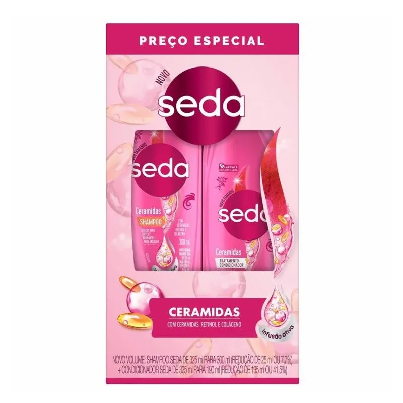 SH SEDA KIT 325ML+COND 190ML CERAMIDAS (15)