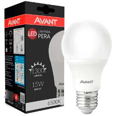 LAMPADA LED AVANT 15W BIVOLT 6500K HE1350 (60)