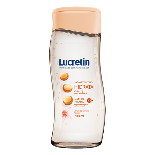 SABONETE INTIMO LUCRETIN 200ML HIDRATA (24)