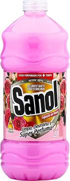 DESINFETANTE SANOL 2L INFUSAO DE ROSAS (6)