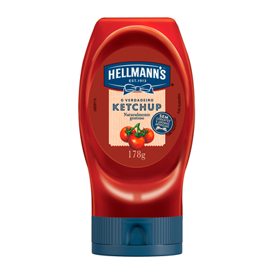 KETCHUPARA HELLMANNS 178G TRADICIONAL SQUEEZE (24)