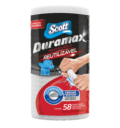 PANO SCOTT DURAMAX 20,1 X 21,5CM BRANCO 58X1 (24)