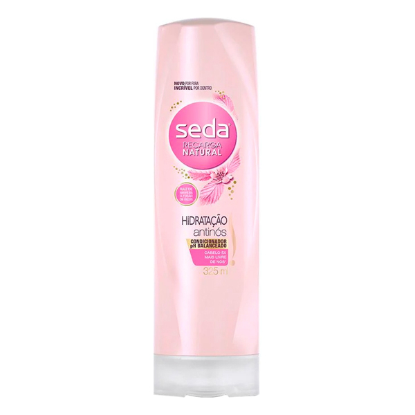 CONDICIONADOR SEDA 325ML FRUTAS VERM E GENG HIDRATANTE ANTI NOS (12)