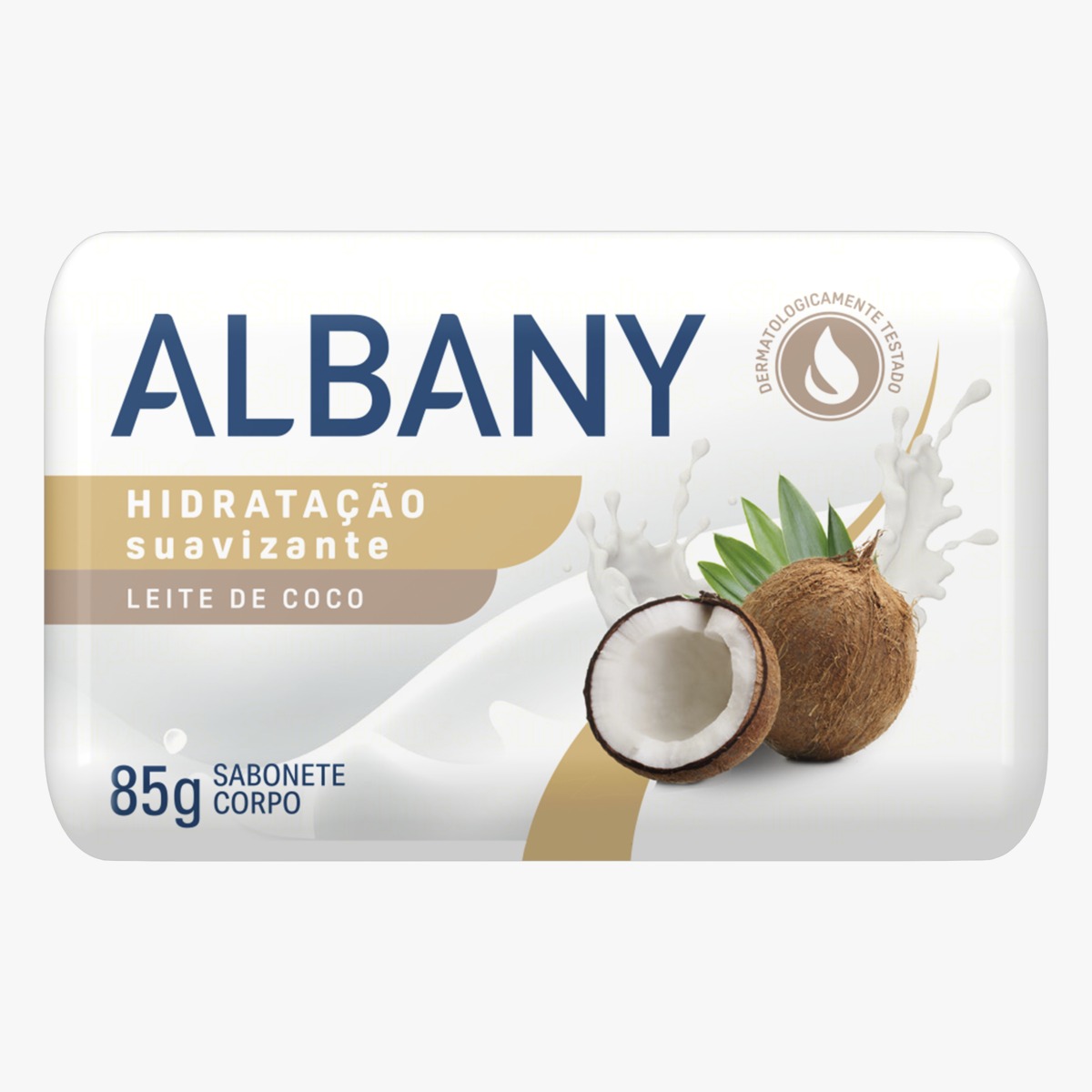 SABONETE ALBANY 85G FEMININO LEITE COCO (108)