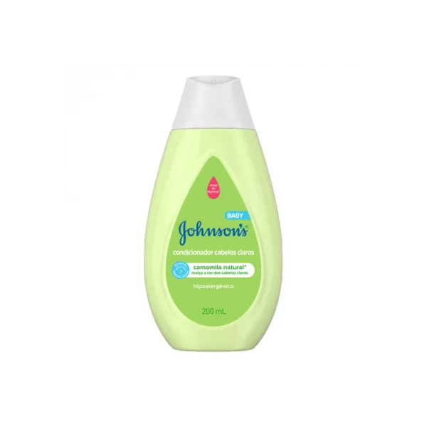 CONDICIONADOR JOHNSON BABY 200ML CABELO CLARO (12)