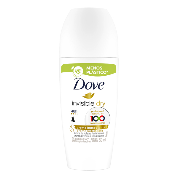 DES DOVE ROLL ON 50ML FEM INVISIBLE DRY (12)