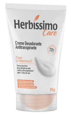 CR HERBISSIMO CARE 55G COCO E VITAMINA C (120)