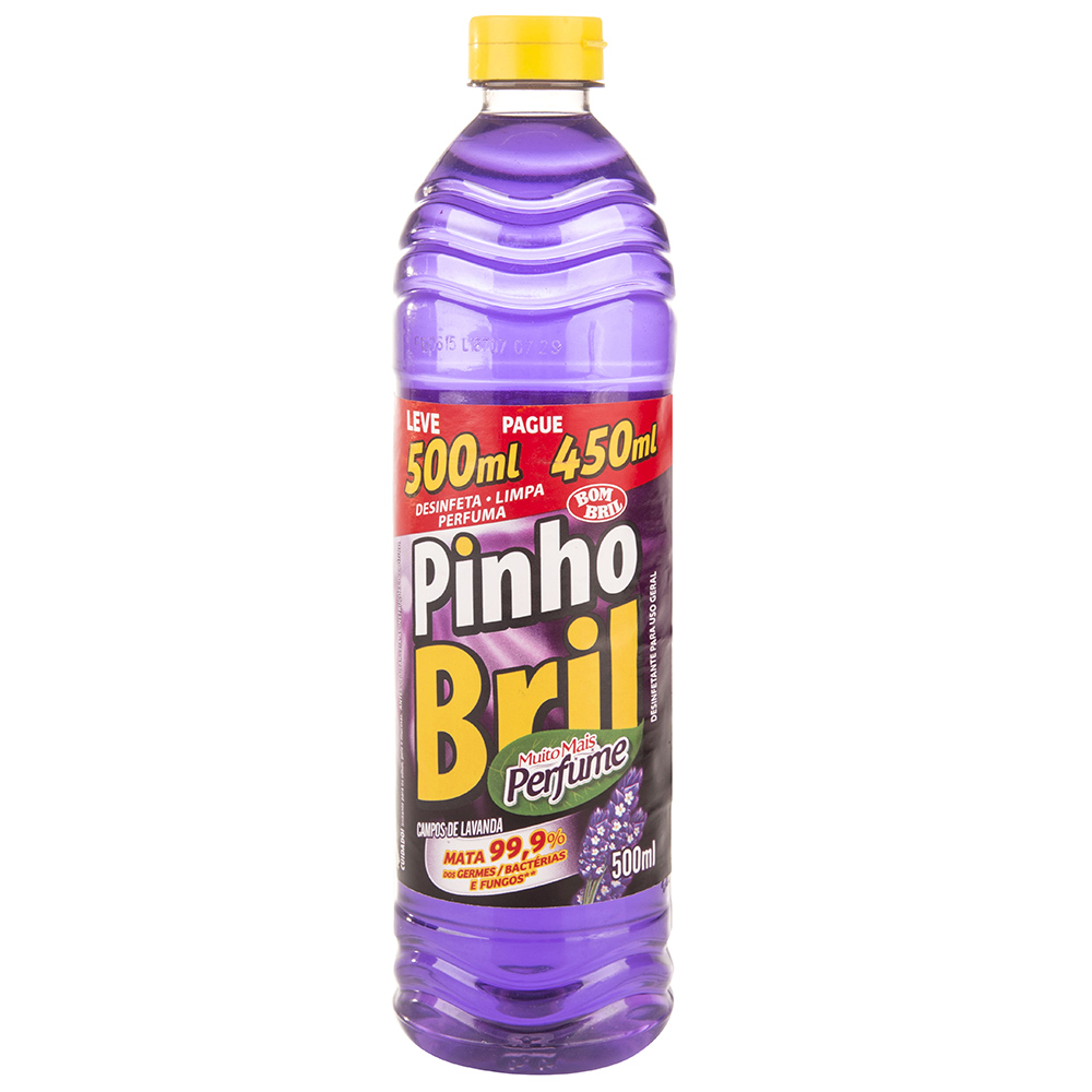 DESINF PINHO BRIL LAVANDA L500P450ML (12)