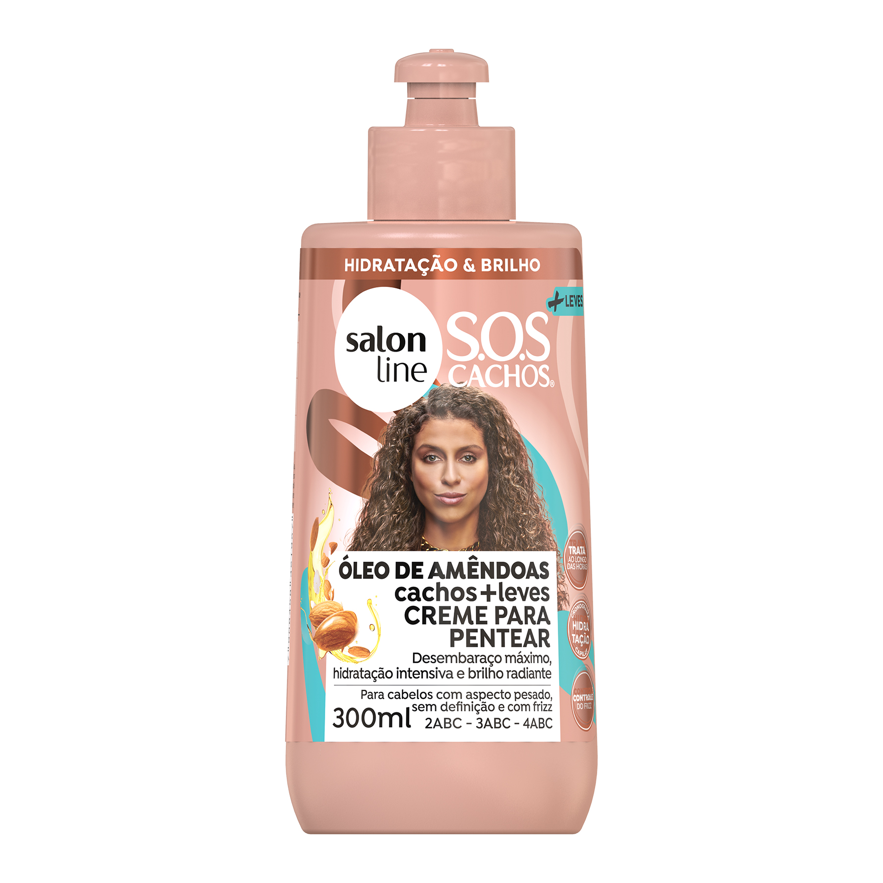 CR PENT SALON LINE 300ML CACHOS SOS OLEO AMENDOAS (6)