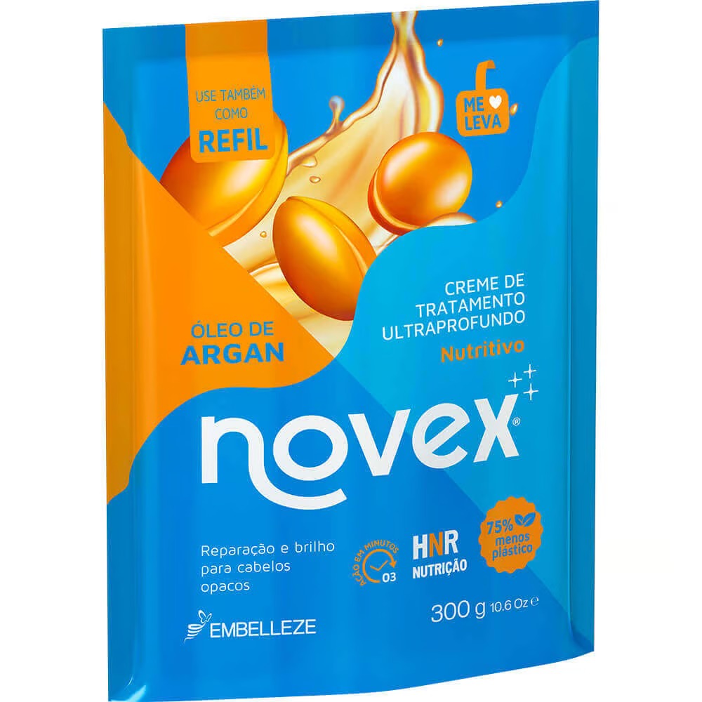 CR TRAT NOVEX 300G OLEO ARGAN REFIL (6)
