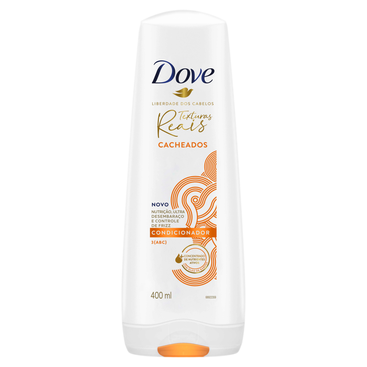 COND DOVE 400ML TEXTURAS REAIS CACHOS (12)