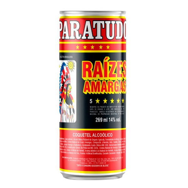 BEB PARATUDO RAIZ AMARGA LT 269ML (12)
