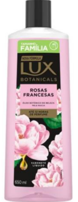 SABONETE LIQUIDO LUX 650ML ROSAS FRANCESAS FRASCO (12)