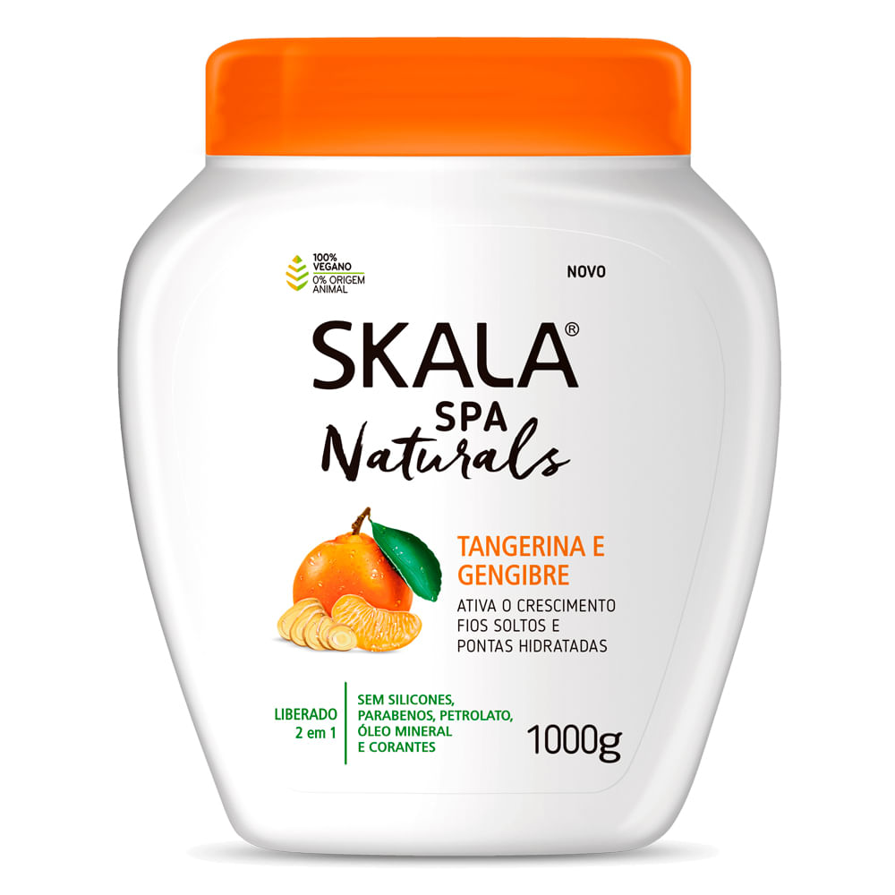 CREME TRATAMENTO SKALA 1KG TANGERINA GENGIBRE (6)