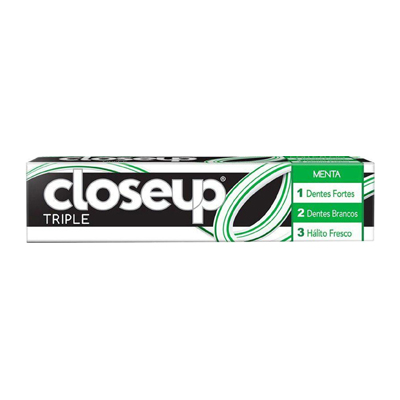 CREME DENTAL CLOSE UPARA 150G TRIPLE MENTA (36)
