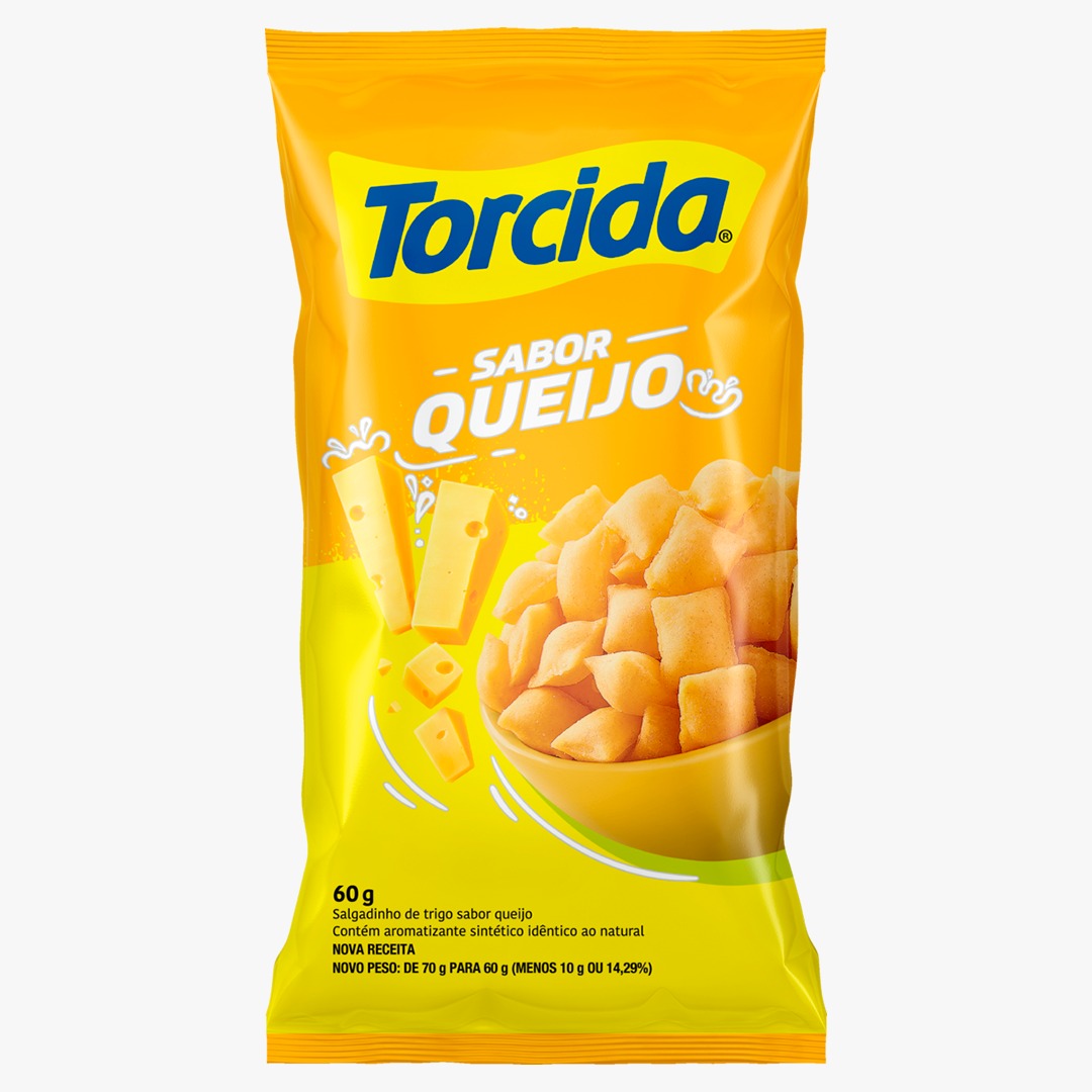 SALGADINHO TORCIDA QUEIJO 60G (24)