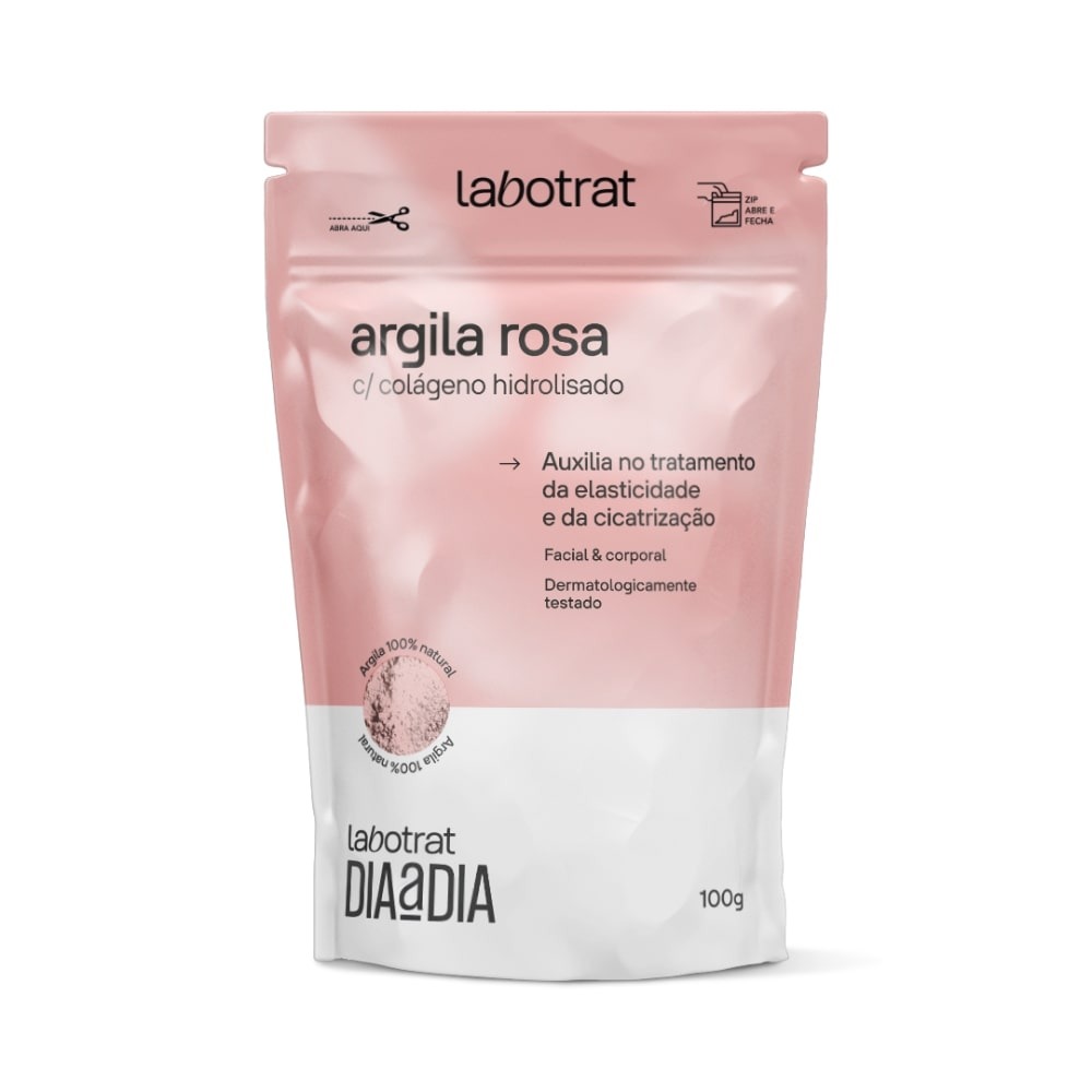 ARGILA LABOTRAT  DIA A DIA 100G ROSA COLAGENO