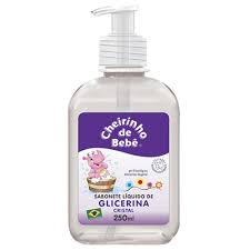 SAB LIQ CHEIRINHO DE BEBE 250ML GLICERINADO CRISTAL (12)