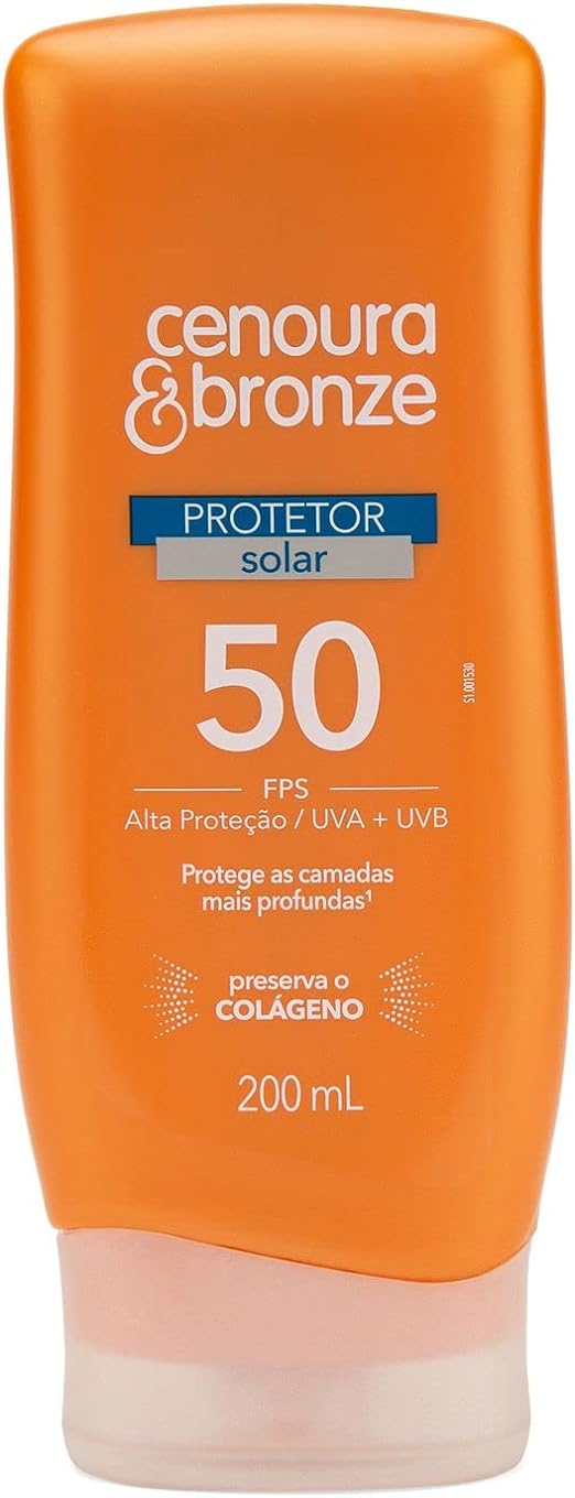 PROT SOLAR CENOURA E BRONZE 200ML 50FPS (12)