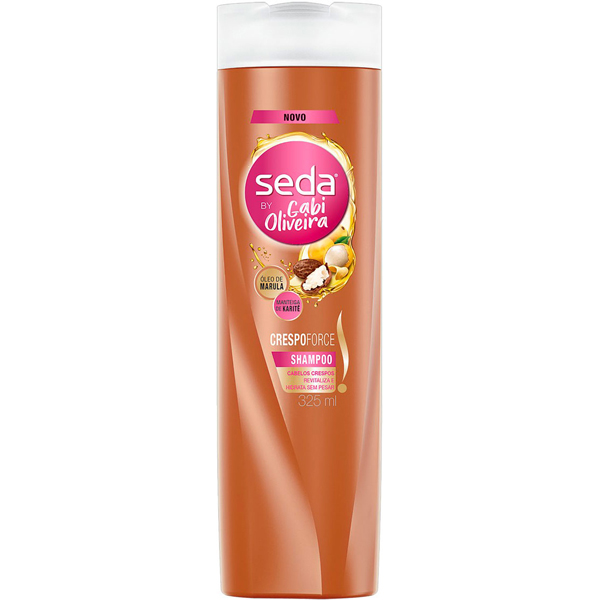 SHAMPOO SEDA 325ML CRESPO FORCE (12)