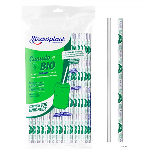 CANUDO STRAWPLAST BIO COMUM 5MM SACHE PA (30)