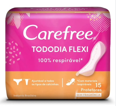 ABS CAREFREE PROT DIAR 15UN TODO DIA FLEXI S/PERFUME (64)