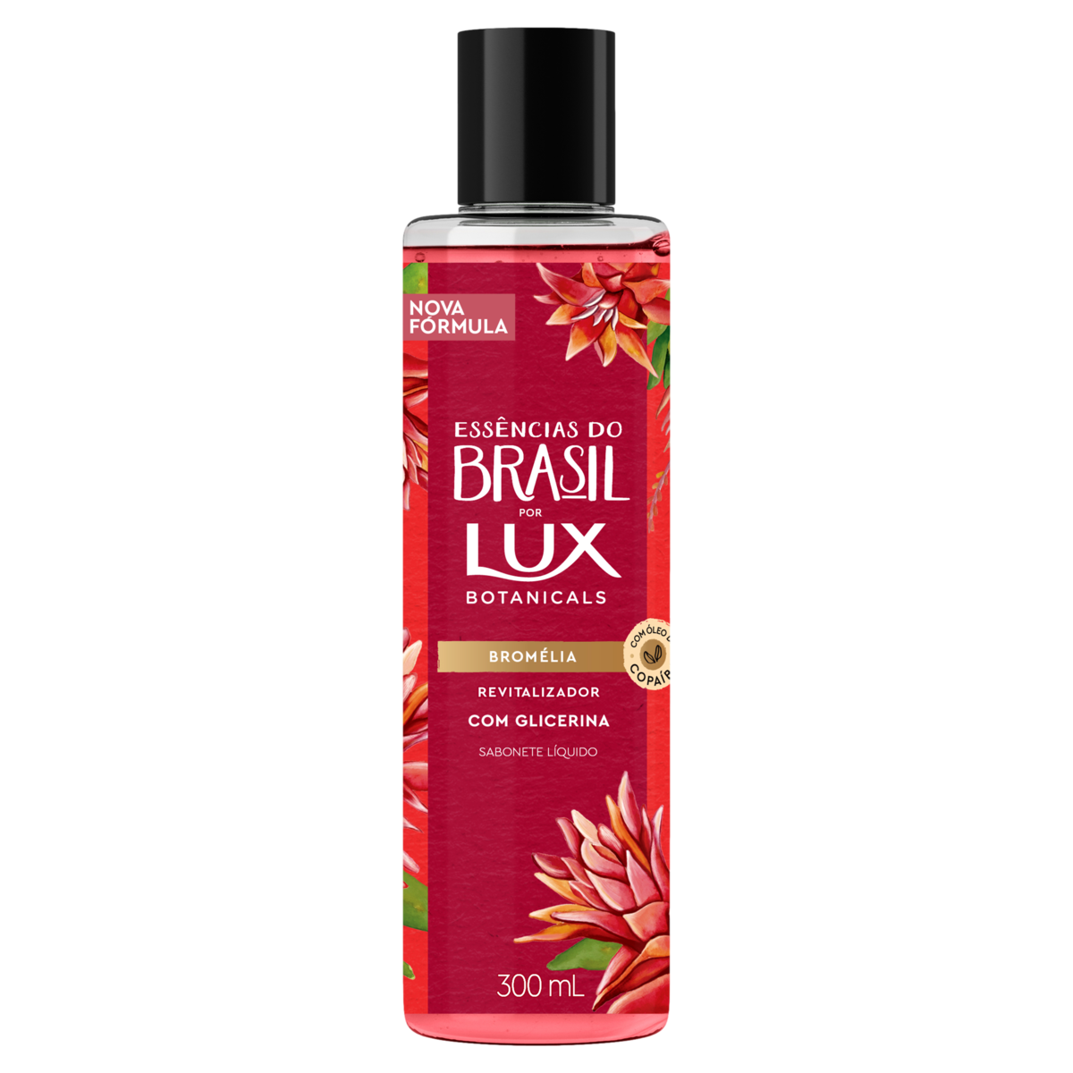 SAB LUX LIQ 300ML ESSENCIAS DO BRASIL BROMELIA (12)