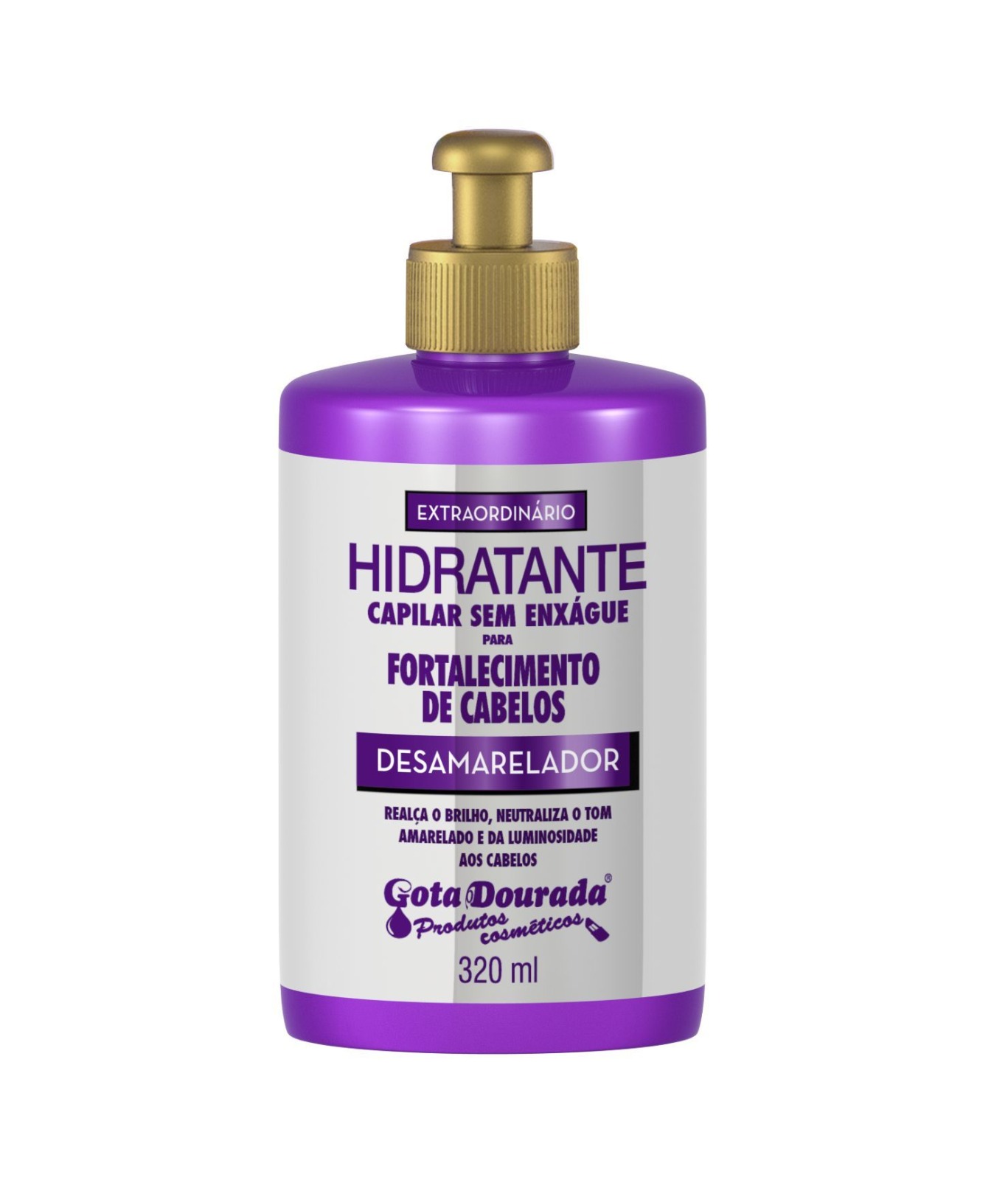 CR PENT GOTA DOURADA 320ML DESAMARELADOR (12)