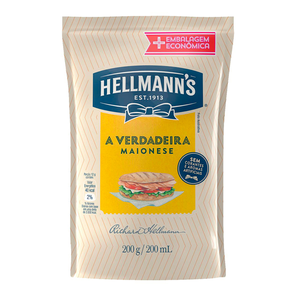 MAIONESE HELLMANNS 200G SCH (24)