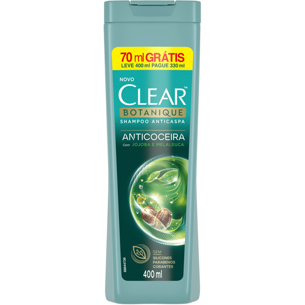 SHAMPOO CLEAR L400P330ML ANTICOCEIRA (12)