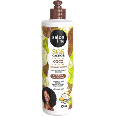 ATIVADOR SALON LINE 500G CACHOS SOS COCO (6)