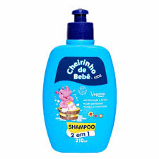 SHAMPOO CHEIRINHO DE BEBE 210ML 2 EM 1 (12)