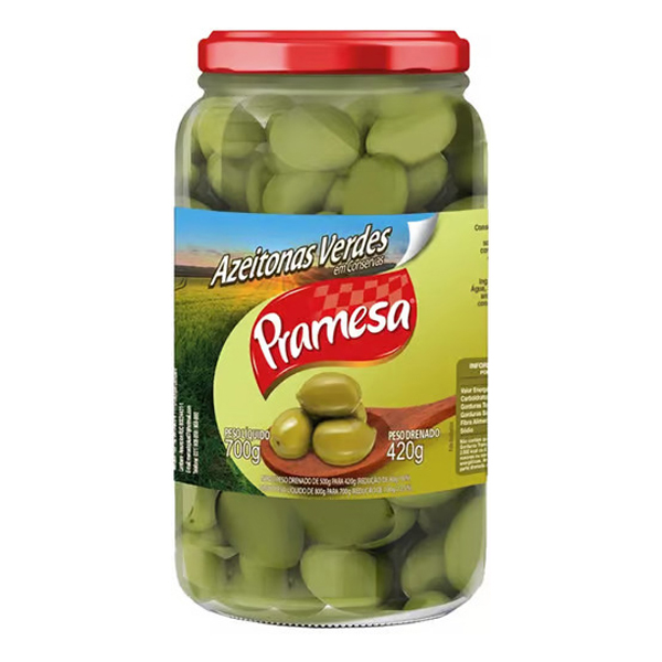 AZEITONA PRAMESA GORDAL VIDRO 420G (12)