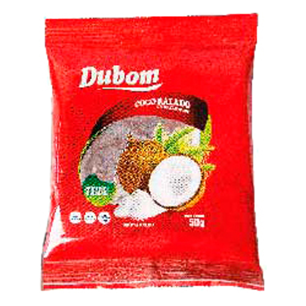 COCO RALADO DUBOM 050G UMIDO ADOCANTEADO (48)