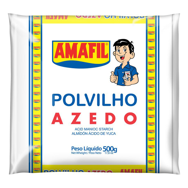 POLVILHO MANDIOCA AMAFIL 500G AZEDO (20)